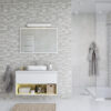 Marmo Marble Mosaic - Motivo Marmo Panels_ feature_wall 1