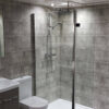 Flagstone Graphite Tile Cladding Panels For bathroom and shower 3