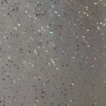 Shower Panel Grey Sparkle closeup