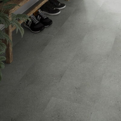 Axia Concrete Grey Floor Cladding